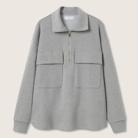 Mango Cotton sweatshirt SIZE SMALL - Picture 3 of 3